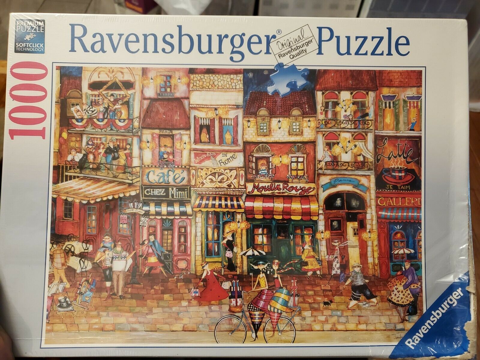 Primary image for Ravensburger Streets of France 1000 Piece Jigsaw Puzzle #194087