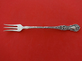 Floral by Wallace Plate Silverplate Cocktail / Sea Food Fork 5 7/8&quot; - $18.81