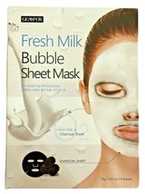 Glamfox Fresh Milk Bubble Sheet Mask Set 8 Sheets Individually Wrapped - $16.82