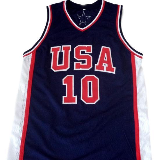 Kevin garnett  10 team usa new men basketball jersey navy blue 1