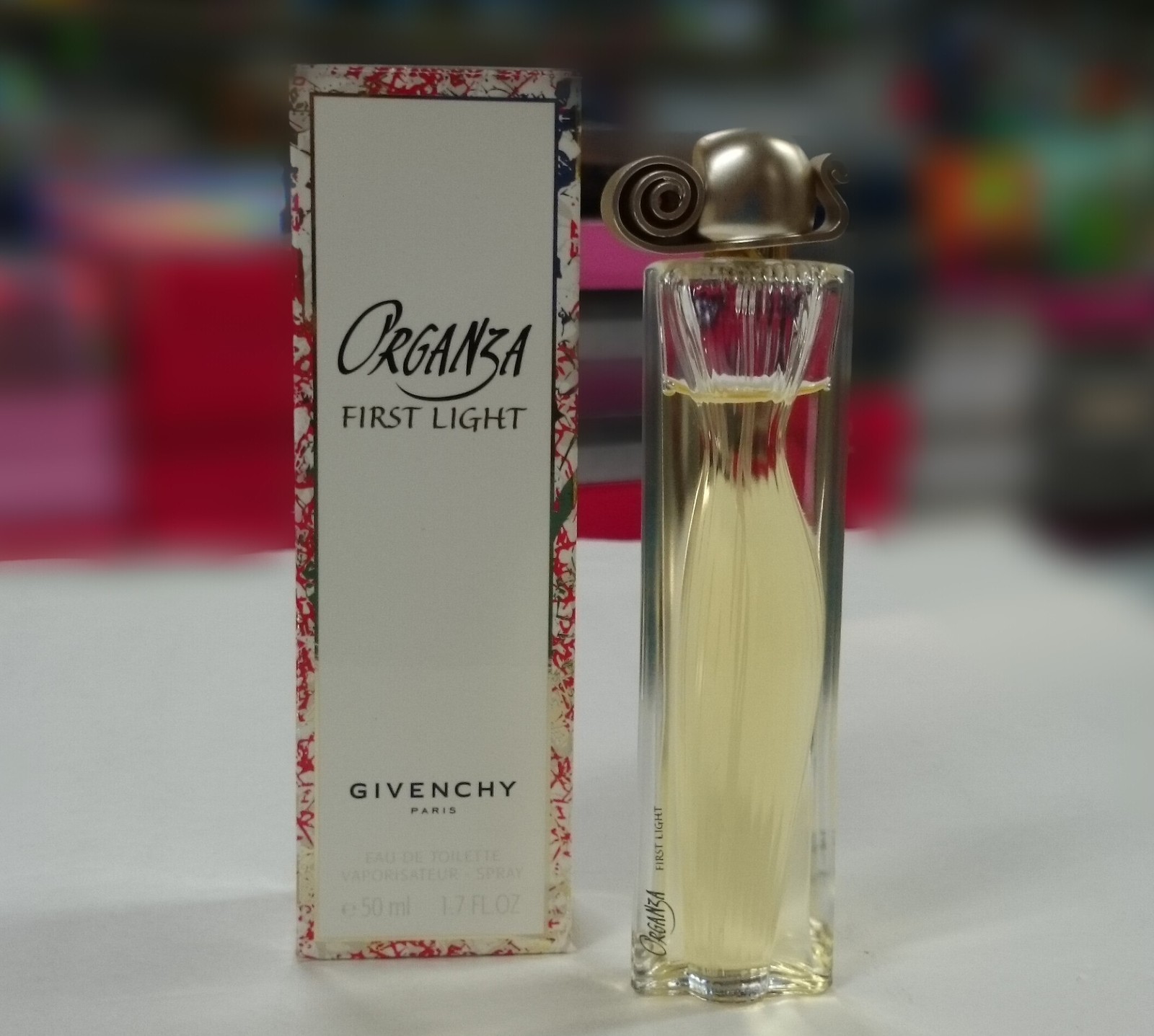 Vintage Amarige By Givenchy Perfume Women .17oz/5 Ml Mini Splash