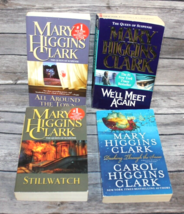 Mary Higgins Clark Lot of 4 Books PB Stilwatch, Dashing Snow, We&#39;ll Meet... - $16.66