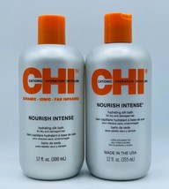 2x CHI Nourish Intense Hydrating Silk Bath For Dry & Damaged Hair 12oz Free Ship - $49.99