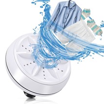 Portable Mini Wash Machine Compact Twin Tub 13lbs Top Load Washer