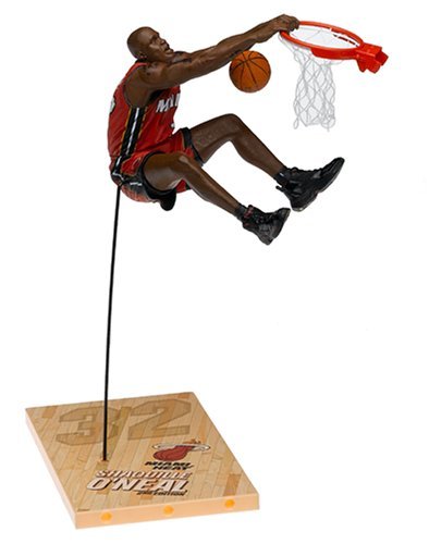 McFarlane Toys NBA Sportspicks Series 8 - Shaqulle O Neal Miami Heat Red  Jersey