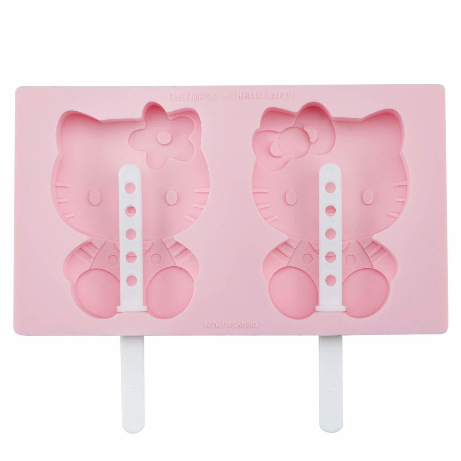 Silicone Popsicle Molds, 4 Pack Ice Cream Mold Reusable Soft Cakesicle Pop  Maker With Lid Popsicle Sticks, Easy Release BPA Free Molds Pink 