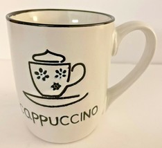 Royal Norfolk CoffeeTea Cup Mug Cappuccino Beige Black - $10.62
