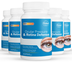 5 Pack Ocular Pressure & Retina Defense, intraocular health-60 Capsules x5 - $153.44