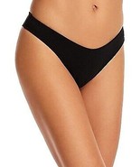 Frankies Bikinis BLACK Enzo Terry Bikini Swim Bottom, US Large - $56.13