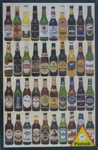 Piatnik Beer Bottles 1000 pc Jigsaw Puzzle - $17.81