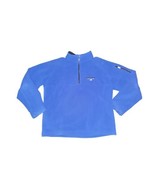 Vintage Polo Ralph Lauren Mens XXL Royal Blue Polo Sport Fleece 1/4 Zip Pullover - $42.75