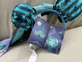 Disney Parks Haunted Mansion Madame Leota Minnie Mouse Ears Headband NEW RARE image 5