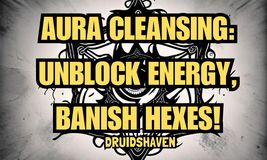 Aura Cleansing: Unblock Energy, Banish Hexes, and Send Karma Back! Revenge - New - $37.00