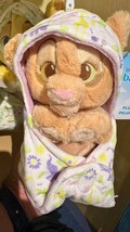 Disney Parks Baby Nala in a Hoodie Pouch Blanket Plush Doll NEW image 1