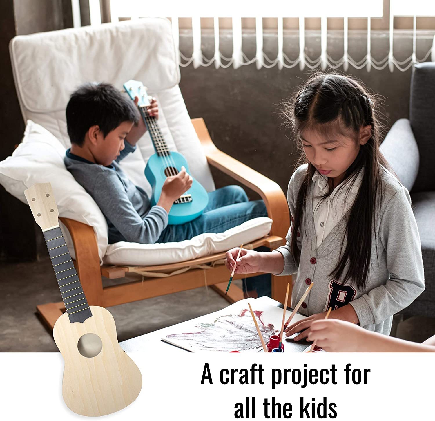 Diy Soprano Ukulele Kit (22 Inches) Build Your Own Ukulele Kit With Custom Ukulele