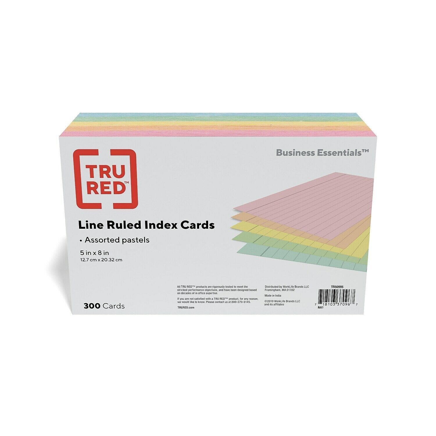 Staples 5 x 8 Line Ruled Assorted Pastel and 33 similar items