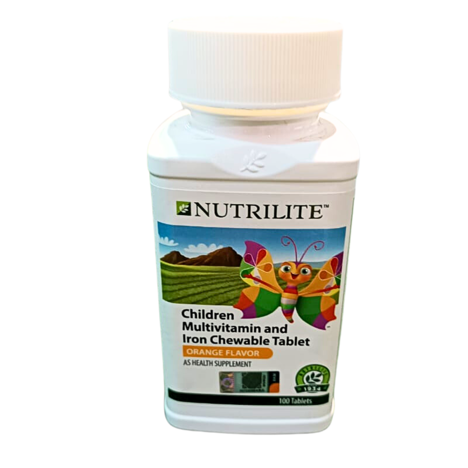 NUTRILITE Children Multivitamin and Iron Chewables Tablet Orange Flavor