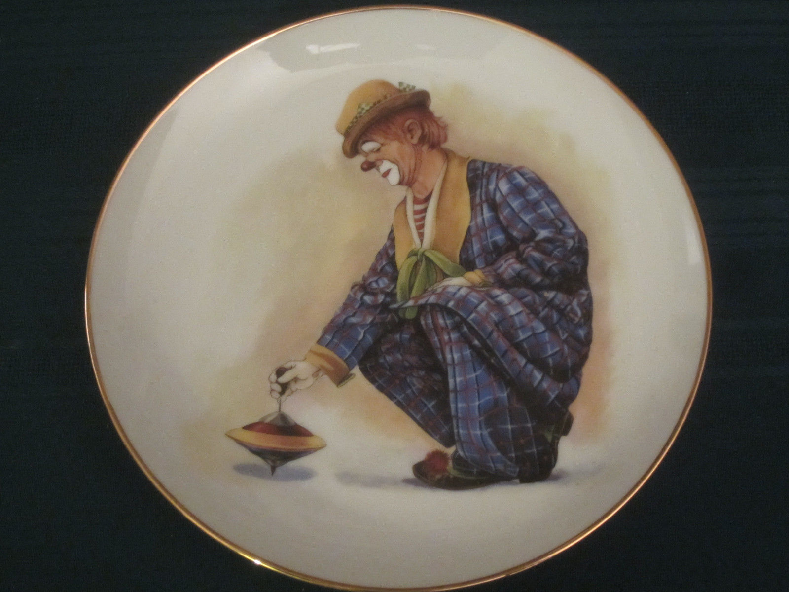 Primary image for Four CLOWN CAPERS Collector Plates HAMILTON Spinner Rascal Romeo Steady Freddie