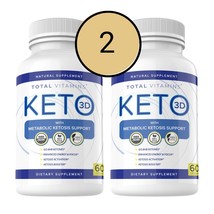 2 Pack Keto 3D Pills Ultra Keto Burn One Shot Exogenous Ketones - $44.00