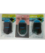Conair Color Match Black Bobby Pins #55307N 75pc, Lot of 3 Packaging May... - $9.99