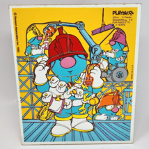 VINTAGE 1983 PLAYSKOOL FRAGGLE ROCK DOOZERS FRAME TRAY PUZZLE 100% COMPLETE - $18.70
