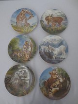 6 Signs of Love Knowles collector plates Deer Lion Tiger Raccoon Goat Gi... - $60.00