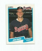 John Smoltz - Braves #121 Donruss 1990 Baseball Trading Card