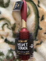 Conair Velvet Touch Vent Hair Brush #77203Z Dry, Style&amp; Volumize 9 in Long - $4.90