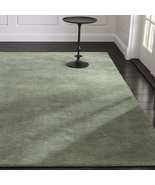 Area Rugs 10&#39; x 14&#39; Baxter Sage Green Hand Tufted Crate &amp; Barrel Woolen ... - $1,799.00