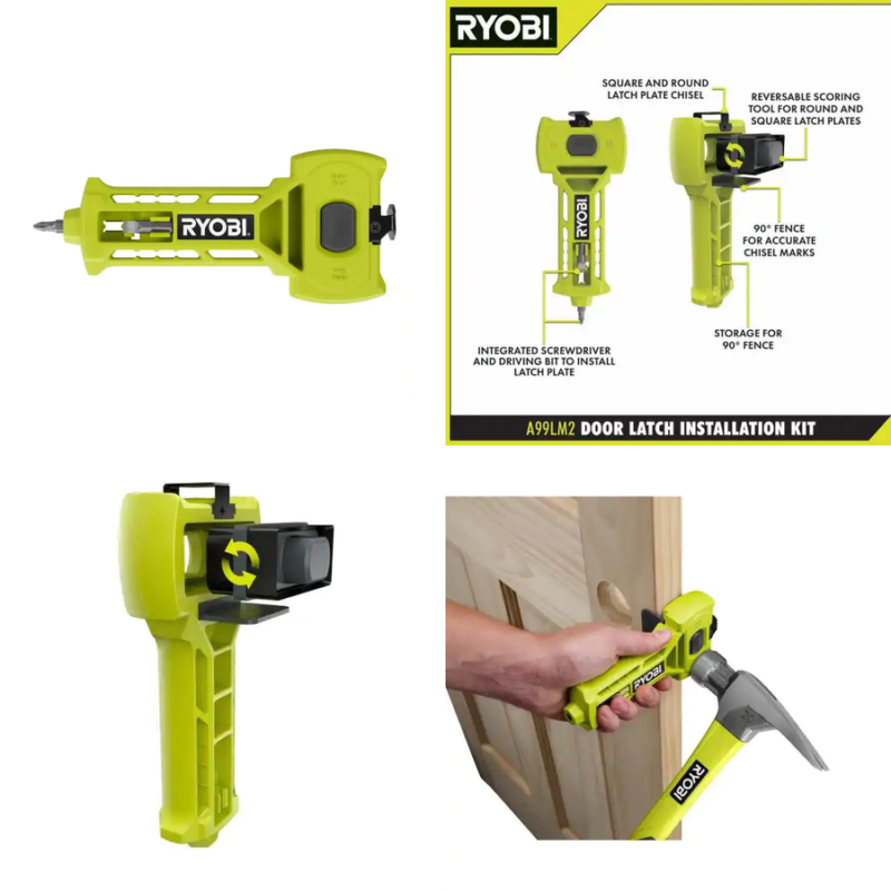 Door Latch Installation Kit Fits All Latches Other Door Hardware