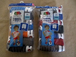 2 NWT Toddler 7-PK Boxer Briefs 2T/3T Fruit and 11 similar items
