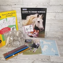 Breyer Learn to Draw Horses Paddock Pal Model Horse Activity Kit 2008 No... - $46.24