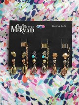 Disney ARIEL, Little Mermaid 6 Pair of Earrings and Cuff Set *Official Licensed* - $14.99