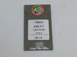 15x1, 130/705H, HAx1 Size 14/90 ORGAN home sewing machine needles Regula... - $7.95