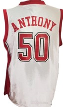 Greg Anthony #50 College Basketball Jersey Sewn White Any Size image 5