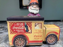 Vintage Coca Cola Delivery Truck Candy Gift Tin - $9.99