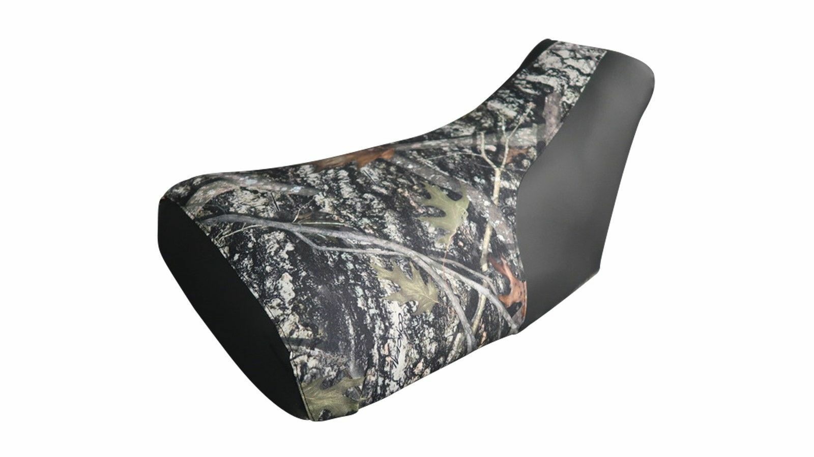 Primary image for Fits Honda Rancher Seat Cover 2000 To 2003 Camo Top Black Side ATV Seat Cover #G