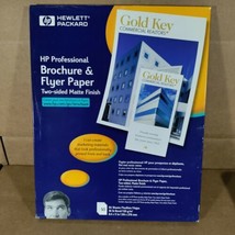 HP Brochure and Flyer Paper, Matte (50 Sheets 8.5 x 11 in) 36lb C6955A