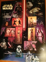 Star Wars USPS Stamps Anniv. Darth Vader Yoda Skywalker Obi MNH Sheet 2007 - $21.28