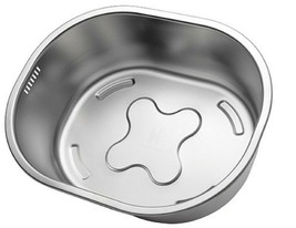 Incroma Stainless Steel Dishpan Basin Dish Washing Bowl Bucket Basket Tub image 1