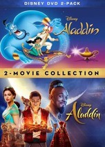 Aladdin (1992)  Aladdin (2019) 2-Movie Collection [DVD] Region 1 US/Canada, NEW - $45.00