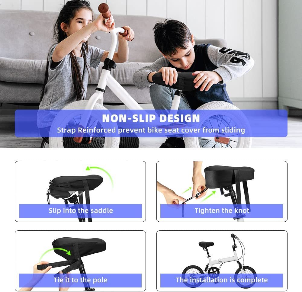 Child bike gel online seat cushion