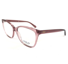 Polo Ralph Lauren Eyeglasses Frames PH 2183 5686 Pink Clear Cat Eye 56-16-145 - $79.26
