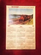 1989 Duluth Missabe & Iron Range Railways Train Wall Calendar