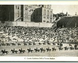 Cavalry Exhibition Drill at Stadium Tacoma WA Washington UNP DB Postcard... - $11.83