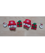 Christmas patch Christmas patches set of 6 Embellishment Patch for Chris... - $7.24