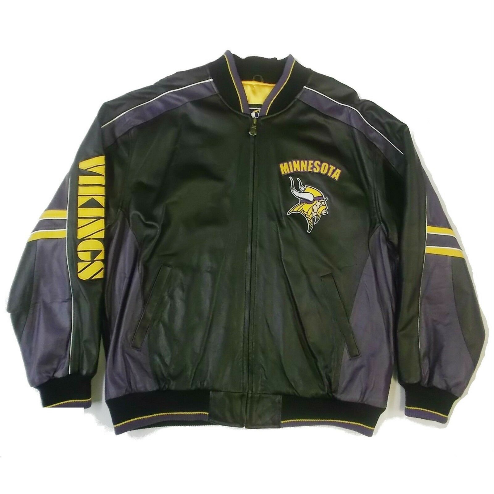 18% OFF Newest NFL Bomber Jacket Custom Minnesota Vikings Men's Jacket – 4  Fan Shop