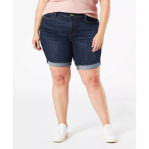 DENIZEN from Levi&#39;s Women&#39;s Plus Size Mid-Rise Bermuda Jean Shorts Size 20 - $18.69