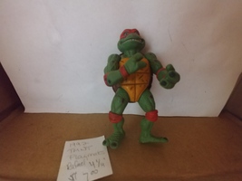 4 1/4&quot; 1992 TMNT Teenage Mutant Ninja Turtles Rafael Playmates Action Fi... - $7.00