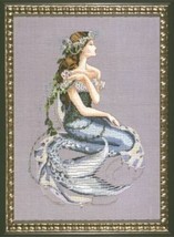 CHART, EMBELLISHMENT &amp; SPECIAL THREADS  &quot;ENCHANTED MERMAID MD84&quot; by Mira... - $155.42